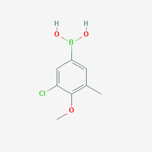 (3-Chloro-4-methoxy-5-methylphenyl)boronic acid