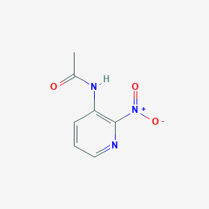 molecular formula C7H7N3O3 B3039428 N-(2-硝基吡啶-3-基)乙酰胺 CAS No. 105151-35-7