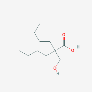 molecular formula C11H22O3 B3039437 2-Butyl-2-(hydroxymethyl)hexanoic acid CAS No. 105974-42-3