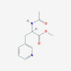 molecular formula C11H14N2O3 B3039440 Methyl 2-Acetamido-3-(3-pyridyl)propanoate CAS No. 1064157-45-4