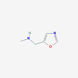 molecular formula C5H8N2O B3039441 Methyl(1,3-oxazol-5-ylmethyl)amine CAS No. 1065073-40-6