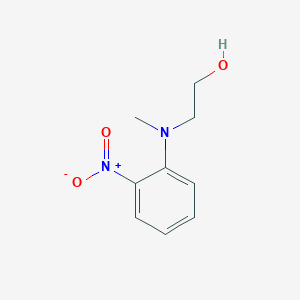 molecular formula C9H12N2O3 B3039445 2-[甲基(2-硝基苯基)氨基]乙醇 CAS No. 106744-74-5