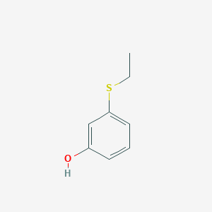 molecular formula C8H10OS B3039450 3-(乙硫基)苯酚 CAS No. 1074-44-8