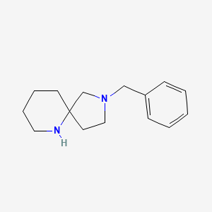 molecular formula C15H22N2 B3039465 2-Benzyl-2,6-diazaspiro[4.5]decane CAS No. 1086395-73-4