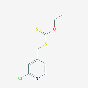 molecular formula C9H10ClNOS2 B3039470 S-(2-氯-4-吡啶基)甲基O-乙基二硫代碳酸酯 CAS No. 1092444-91-1