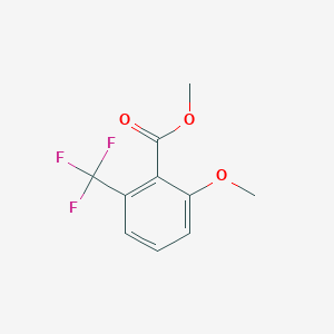 molecular formula C10H9F3O3 B3039473 Methyl 2-methoxy-6-(trifluoromethyl)benzoate CAS No. 109296-87-9