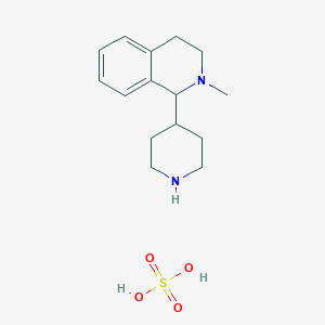 2-Methyl-1-(piperidin-4-yl)-1,2,3,4-tetrahydroisoquinoline sulphate
