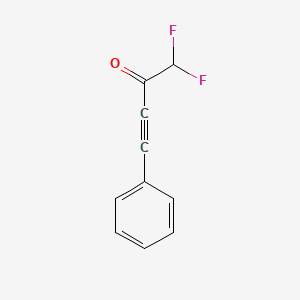 1,1-Difluoro-4-phenylbut-3-yn-2-one
