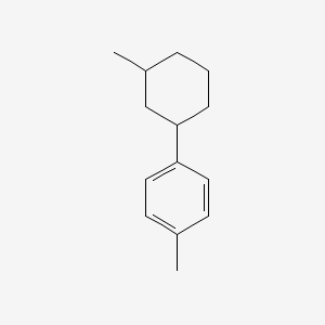 molecular formula C14H20 B3039558 1-Methyl-4-(3-methylcyclohexyl)benzene CAS No. 1193548-61-6