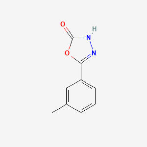 5-(3-Methylphenyl)-3H-1,3,4-oxadiazol-2-one