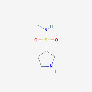 B3039575 N-methylpyrrolidine-3-sulfonamide CAS No. 1206969-08-5