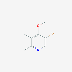 molecular formula C8H10BrNO B3039582 5-Bromo-4-methoxy-2,3-dimethylpyridine CAS No. 1209458-25-2