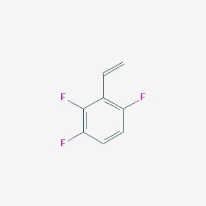 molecular formula C8H5F3 B3039586 2,3,6-Trifluorostyrene CAS No. 1210210-25-5