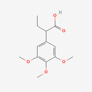 2-(3,4,5-trimethoxyphenyl)butanoic Acid