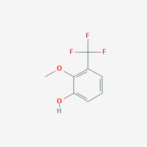 molecular formula C8H7F3O2 B3039604 2-Methoxy-3-(trifluoromethyl)phenol CAS No. 1214334-48-1