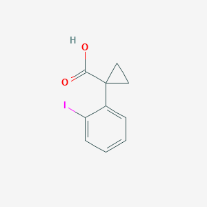 1-(2-Iodophenyl)cyclopropanecarboxylic acid
