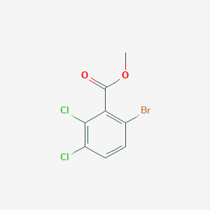 molecular formula C8H5BrCl2O2 B3039664 Methyl 6-bromo-2,3-dichlorobenzoate CAS No. 1257856-85-1