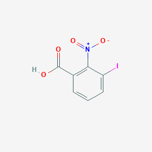 molecular formula C7H4INO4 B3039672 3-Iodo-2-nitrobenzoic acid CAS No. 1261456-66-9