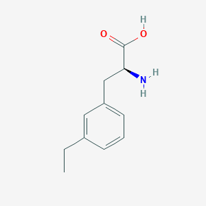 (2S)-2-amino-3-(3-ethylphenyl)propanoic acid