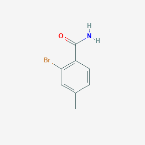 molecular formula C8H8BrNO B3039755 2-溴-4-甲基苯甲酰胺 CAS No. 131002-03-4