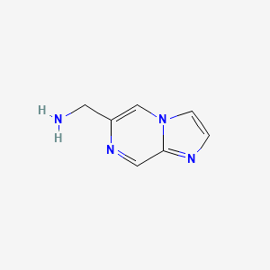 Imidazo[1,2-a]pyrazin-6-ylmethanamine