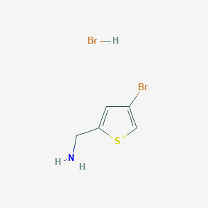 (4-Bromothiophen-2-yl)methanamine hydrobromide