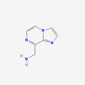 Imidazo[1,2-a]pyrazin-8-ylmethanamine