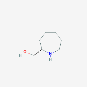 molecular formula C7H15NO B3039767 [(2S)-氮杂环庚-2-基]甲醇 CAS No. 1314999-26-2