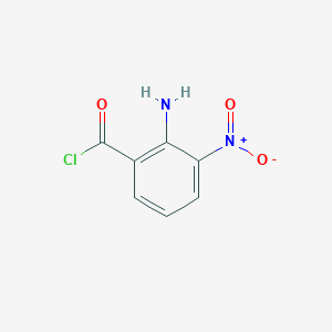 molecular formula C7H5ClN2O3 B3039769 2-氨基-3-硝基苯甲酰氯 CAS No. 131645-73-3