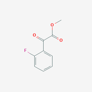 molecular formula C9H7FO3 B3039773 2-(2-氟苯基)-2-氧代乙酸甲酯 CAS No. 132115-73-2