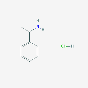 molecular formula C8H12ClN B3039810 1-Phenylethylamine hcl CAS No. 13437-79-1