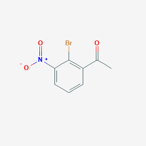 molecular formula C8H6BrNO3 B3039822 1-(2-Bromo-3-nitrophenyl)ethanone CAS No. 135007-62-4