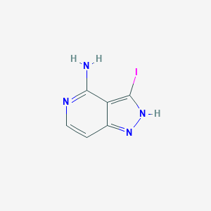 3-iodo-1H-pyrazolo[4,3-c]pyridin-4-amine