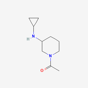 1-(3-(Cyclopropylamino)piperidin-1-yl)ethanone