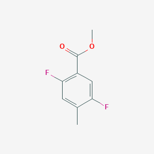 molecular formula C9H8F2O2 B3039837 Methyl 2,5-difluoro-4-methylbenzoate CAS No. 1355488-71-9