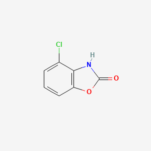 molecular formula C7H4ClNO2 B3039839 2(3H)-Benzoxazolone, 4-chloro- CAS No. 13603-93-5