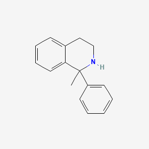 molecular formula C16H17N B3039845 1-methyl-1-phenyl-3,4-dihydro-2H-isoquinoline CAS No. 136226-78-3