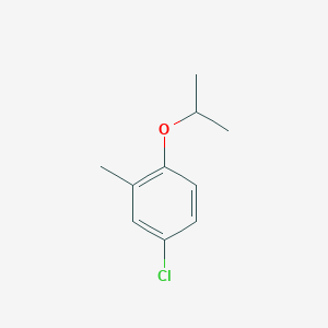 molecular formula C10H13ClO B3039859 4-Chloro-2-methyl-1-(propan-2-yloxy)benzene CAS No. 1369890-32-3