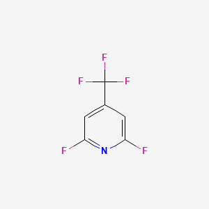 molecular formula C6H2F5N B3039871 2,6-Difluoro-4-(trifluoromethyl)pyridine CAS No. 1378824-94-2