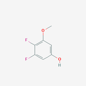 molecular formula C7H6F2O2 B3039902 3,4-Difluoro-5-methoxyphenol CAS No. 1394915-77-5