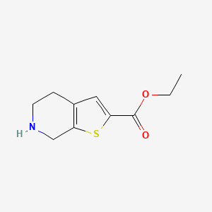 molecular formula C10H13NO2S B3039904 Ethyl 4,5,6,7-tetrahydrothieno[2,3-c]pyridine-2-carboxylate CAS No. 1396762-11-0