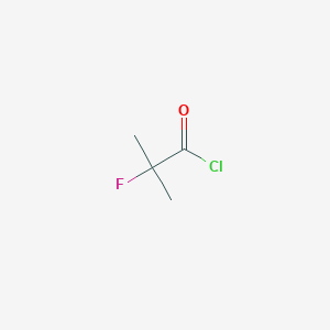 molecular formula C4H6ClFO B3039912 2-氟-2-甲基丙酰氯 CAS No. 140616-89-3