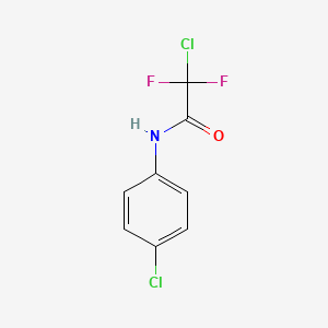molecular formula C8H5Cl2F2NO B3039915 2-chloro-N-(4-chlorophenyl)-2,2-difluoroacetamide CAS No. 140651-14-5