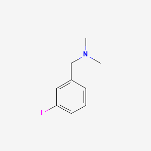 molecular formula C9H12IN B3039921 N-(3-碘苄基)-N,N-二甲基胺 CAS No. 141189-59-5
