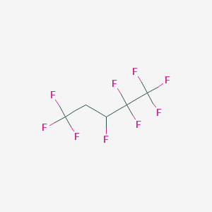 molecular formula C5H3F9 B3039944 Nonafluoropentane CAS No. 141993-31-9