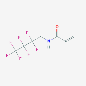 molecular formula C7H6F7NO B3039962 N-(2,2,3,3,4,4,4-heptafluorobutyl)prop-2-enamide CAS No. 1422-65-7