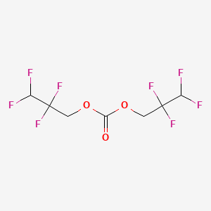 molecular formula C7H6F8O3 B3039963 碳酸双(2,2,3,3-四氟丙基) CAS No. 1422-70-4