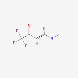 molecular formula C6H8F3NO B3039965 (E)-4-(二甲氨基)-1,1,1-三氟丁-3-烯-2-酮 CAS No. 142503-25-1