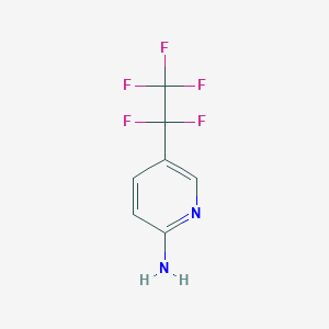 5-(Perfluoroethyl)pyridin-2-amine