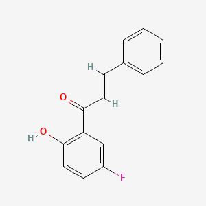 molecular formula C15H11FO2 B3039980 5'-Fluoro-2'-hydroxychalcone CAS No. 1431-92-1